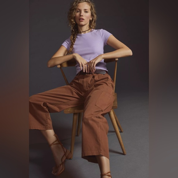 Maeve Ribbed Baby Tee - Picture 3 of 4